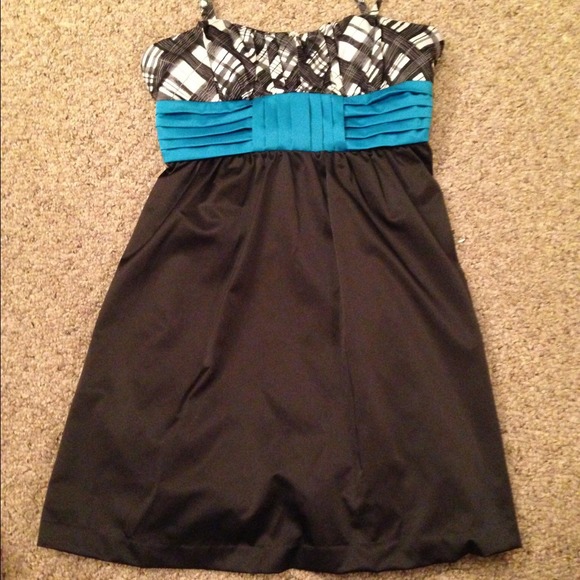 Plaid Dress with Straps