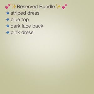 🎀💖RESERVED BUNDLE💖🎀
