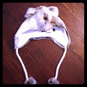 American Eagle Furry Bear Hat!