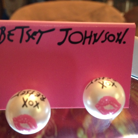 Betsey  Johnson earrings