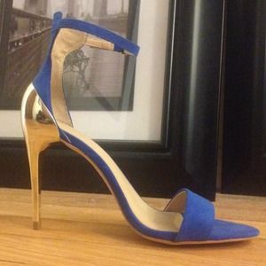 Zara combination high heel sandal hold for @nga