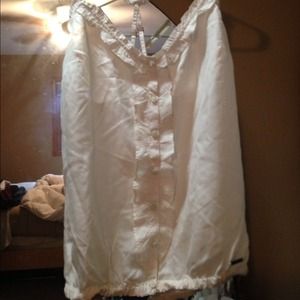 Abercrombie racer back top