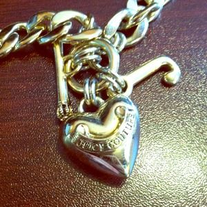Juicy Couture heart necklace