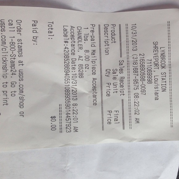 Tracking info @lovelylashes