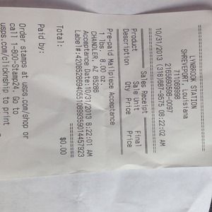 Tracking info @lovelylashes