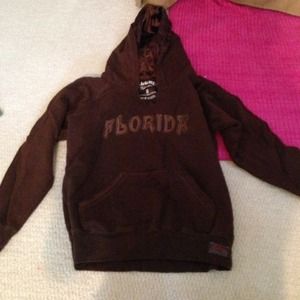 Brown Florida hoodie