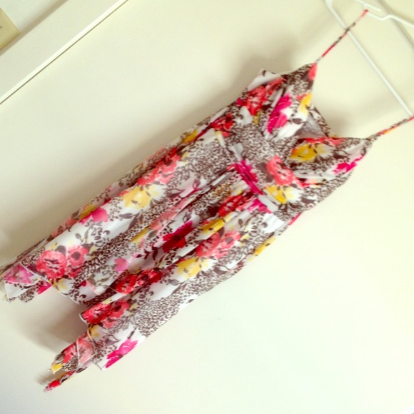 NWT floral/animal print dress - Picture 1 of 2