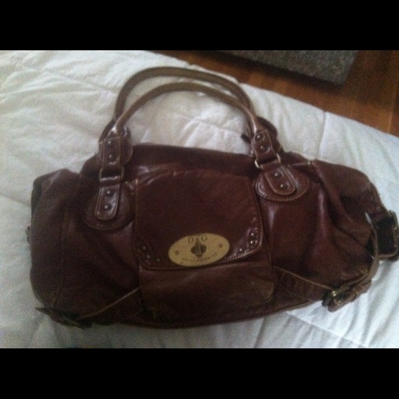 REDUCED Dolce and Gabbana distressed hobo bag