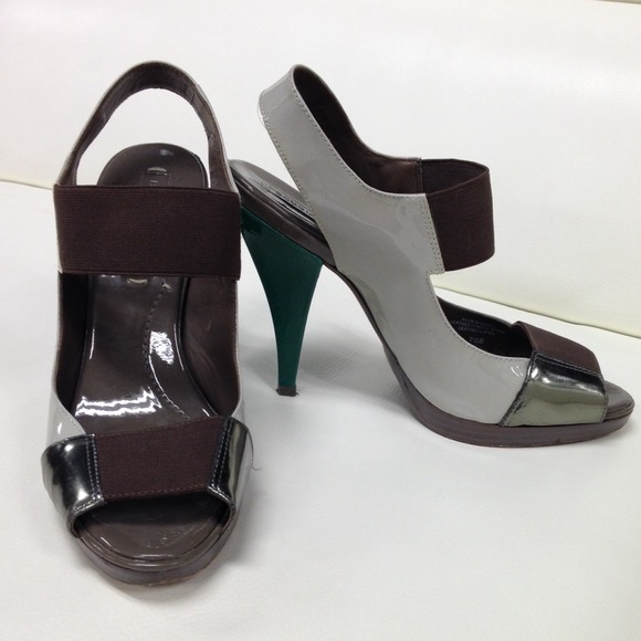 SOLD BCBGMaxAzria Platform Sandals - Picture 2 of 2