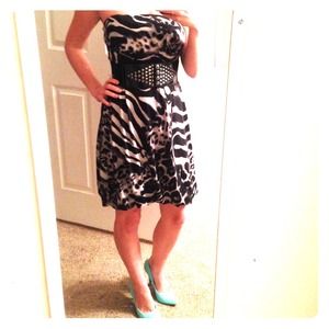 🎊🎉🎈FLASH SALE 20%off!🎈🎊🎉 animal print dress