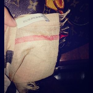 Authentic Burberry scarf