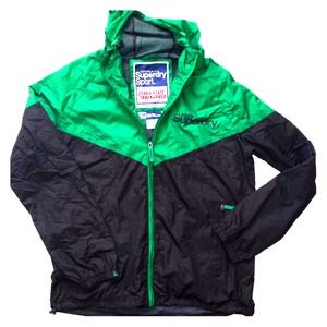 SuperDry windbreaker/rain jacket. Men's.