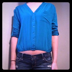 ON HOLD Zara top and express purse