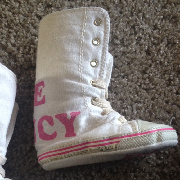 ❌Sold❌Juicy couture high converse - Picture 1 of 3