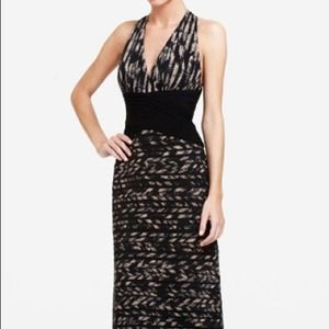 ✂🎉PRICE CUT🎉✂Black/champagne BCBG evening dress