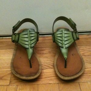 Clark's Lime Green size 7.5M