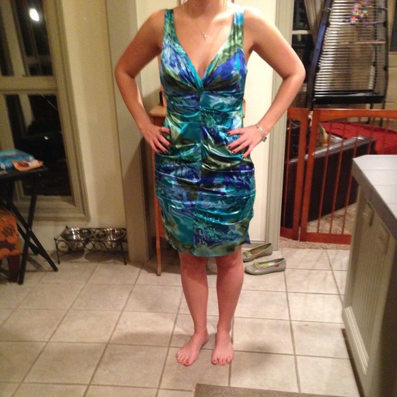 Xscape homecoming dress size 12 petite new w tags