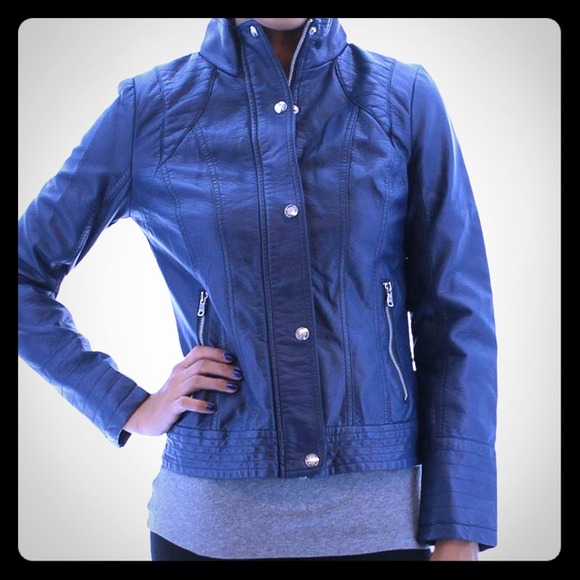 Jessica Simpson faux leather jacket