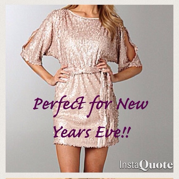 Jessica Simpson sequin dress