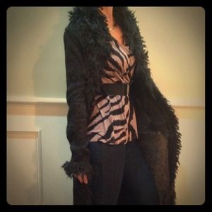 Express gorgeous mohair eye stopper NWOT