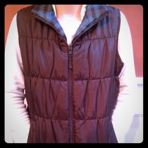 Warm reversible vest