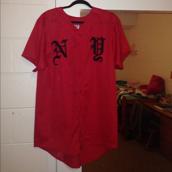 NY baseball jersey