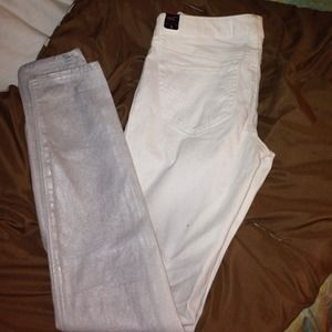 Hollister ombré skinnies