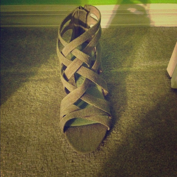 Brand new gladiotor sandals. Never been worn