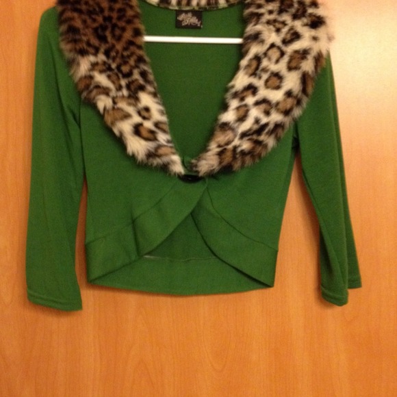 Cardigan and top