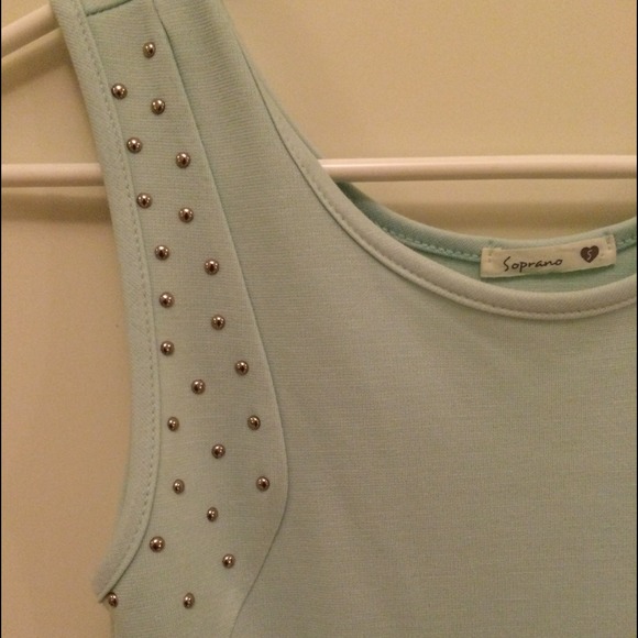 NEW Mint Peplum  Top - Picture 2 of 3