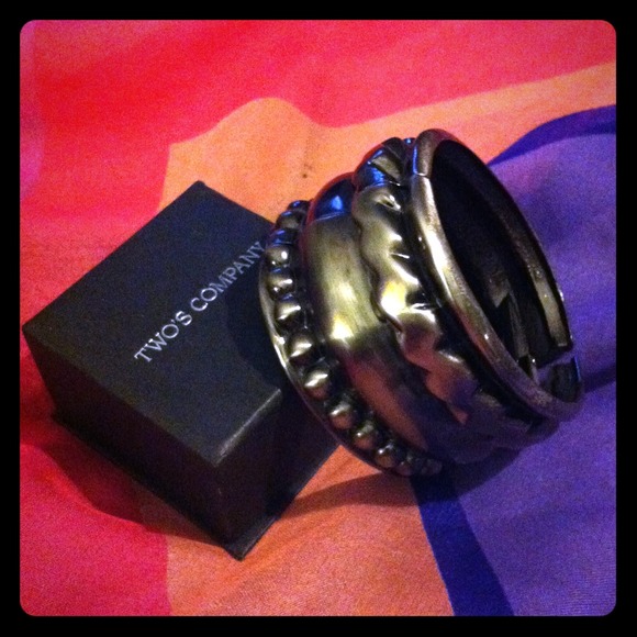 #🚫#SOLD🚫## Pewter cuff bracelet