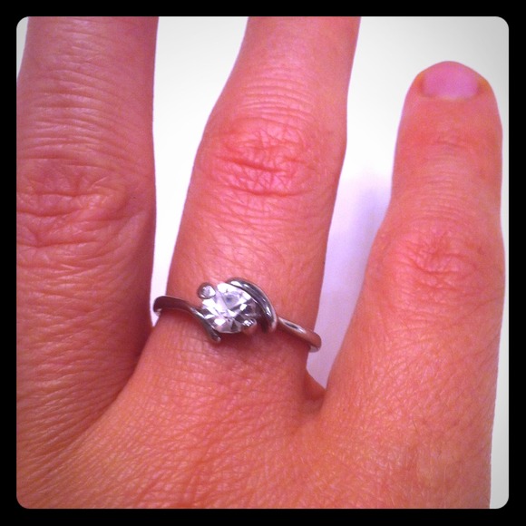 Cubic zirconia  ring