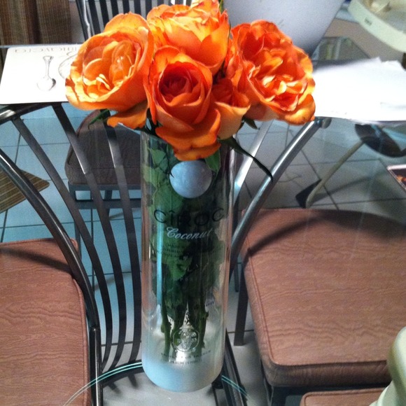 Hand crafted Alcohol vases and glassware!