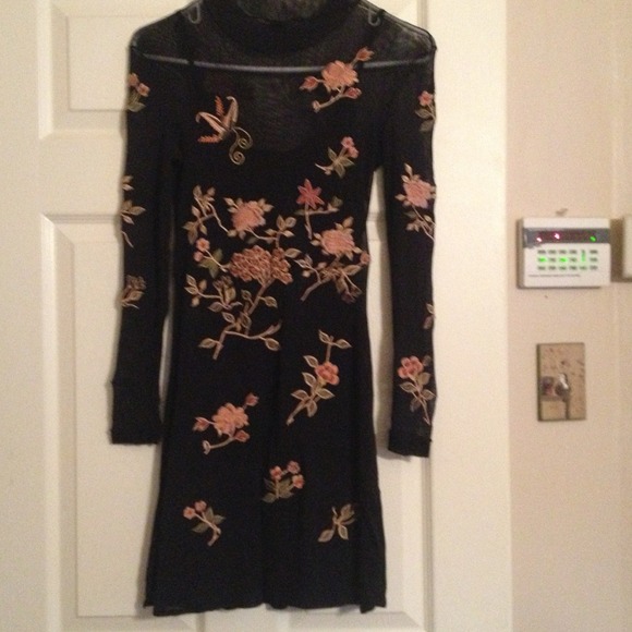 Vivienne Tam embroidered cocktail dress