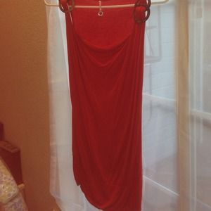 🛑donated🛑Long tunic tank/ dress burnt orange