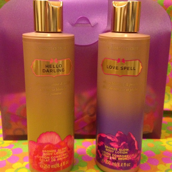 VS bronze glow body lotion
