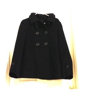 Black pea coat