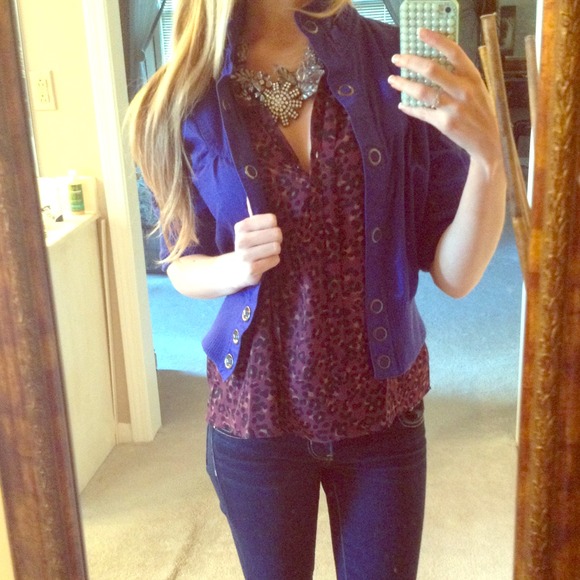 Navy blue jacket