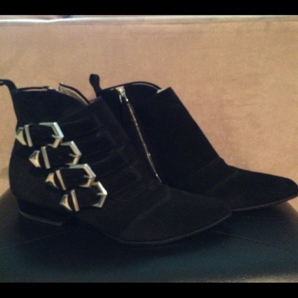 ZARA Multi-buckle Booties