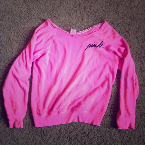 Neon pink VS PINK sweatshirt**make offer**