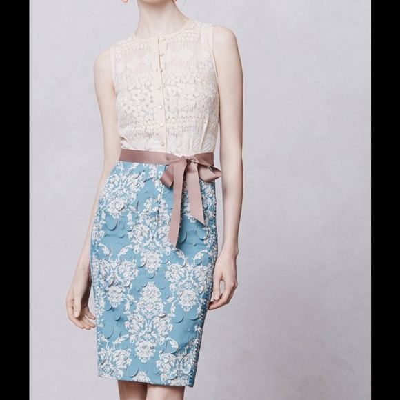 Sold!!!!!!!!!Gorgeous Anthropology Laser cut dress