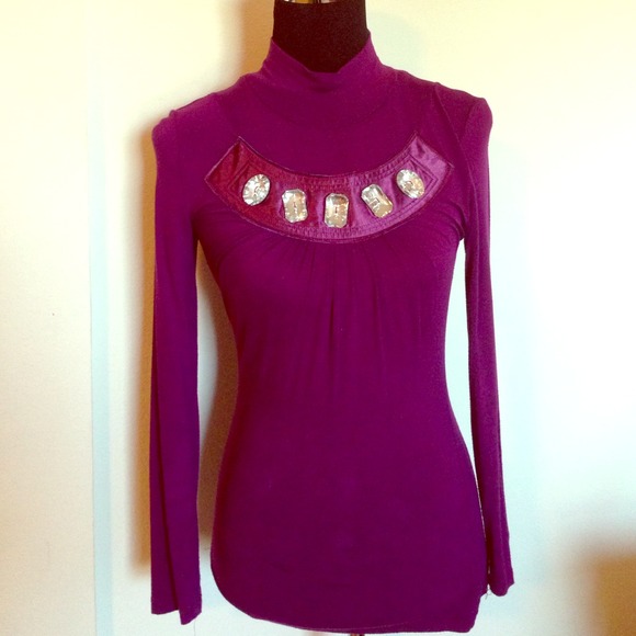 Purple shirt