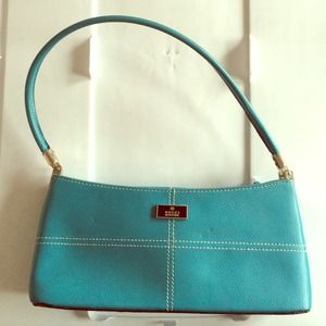Teal purse