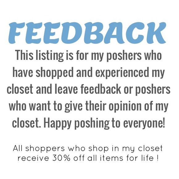 Leave Personal Feedback ✨