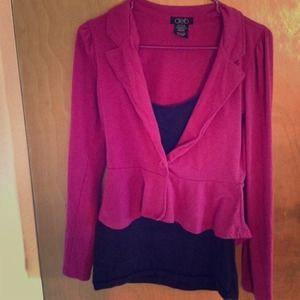 Fuchsia Blazer NAME YOUR PRICE! :-)