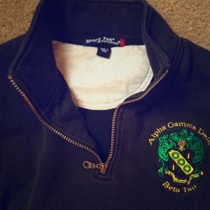 Alpha Gamma Delta - AGD quarter zip