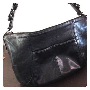 Coach black purse.