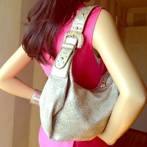 Big Bling buckles bag