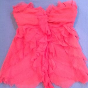 Ruffled bebe top