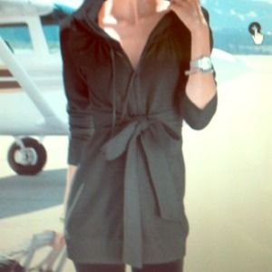 Victoria's Secret fleece wrap hoodie